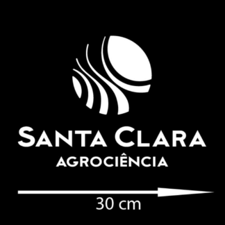 Adesivo Santa Clara 30 cm - Branco